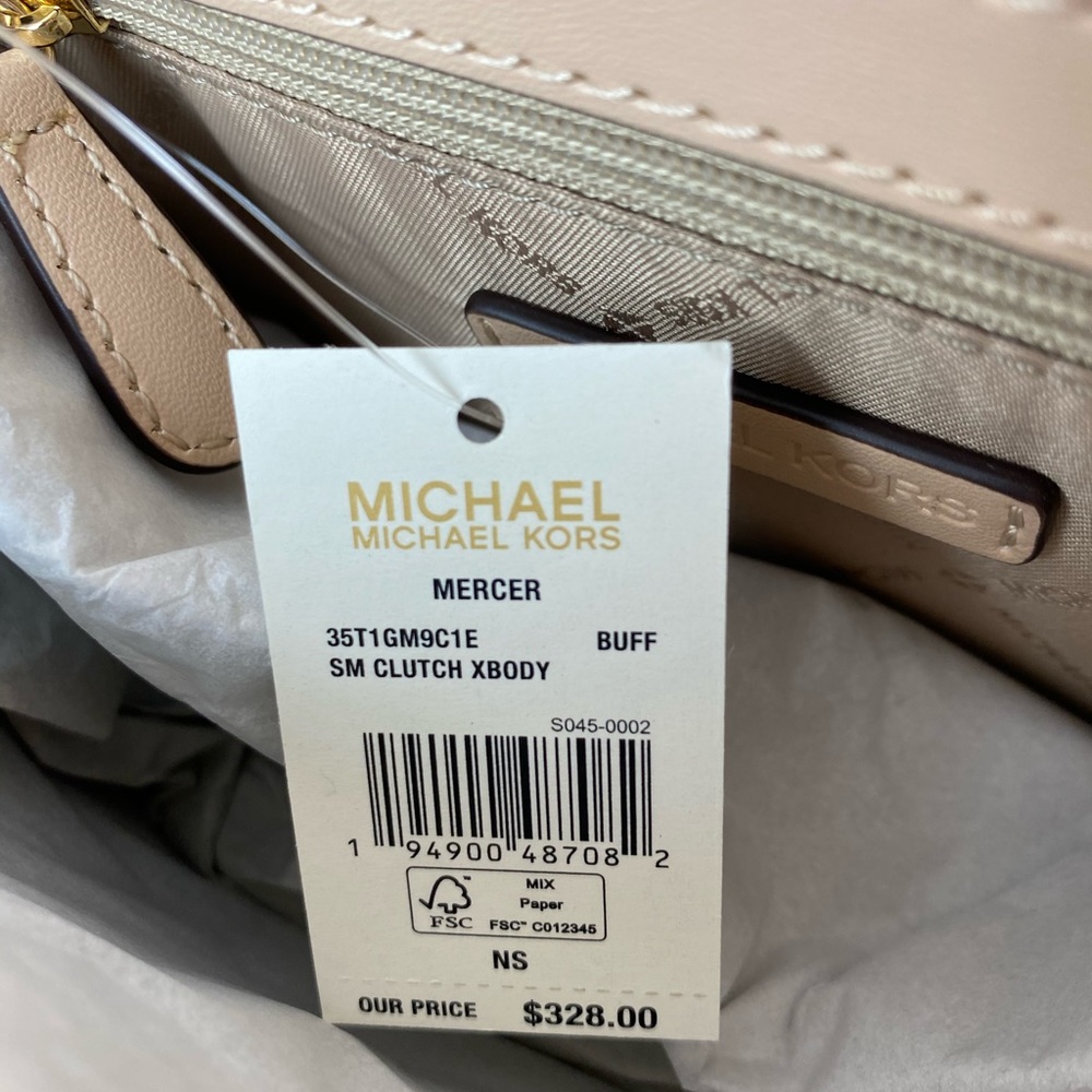 Michael Kors Mercer small cluth crossbody - Picture 6 of 9